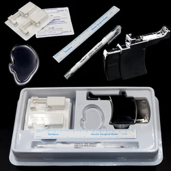 1Set Dispossable Sterile Piercing Kit Cartilage Tragus Helix Piercing Gun NO Pain Piercer Tool with Plastic Box