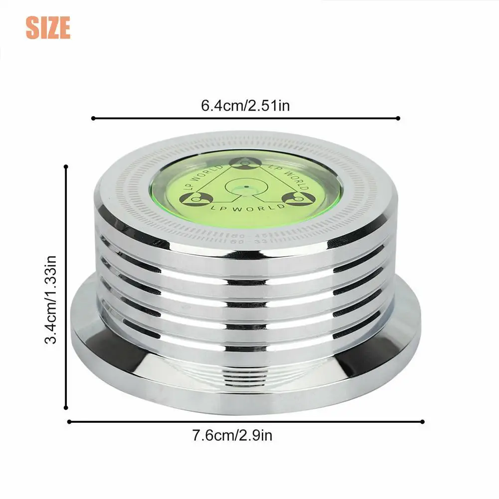 Record Weight LP Disc Stabilizer Aluminum Alloy LP Vinyl Professional Weight Clamp Record Player Accessories