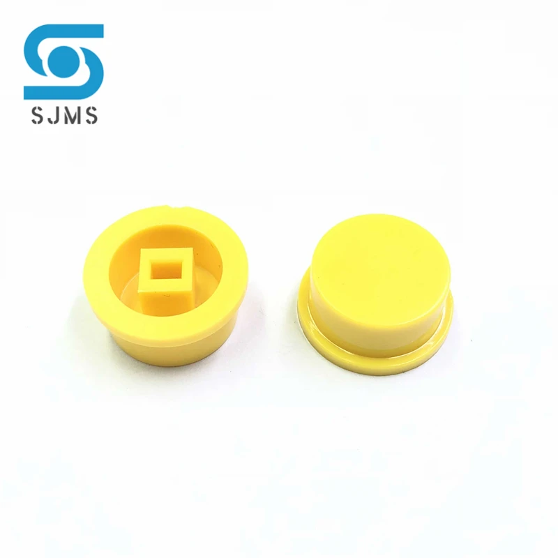 50pcs A03 Micro Tactile Push Button Switch Cap Fit for 5.8*5.8 7*7 8*8* 8.5*8.5mm Reset Self-locking Switchs 15.8*7.4MM