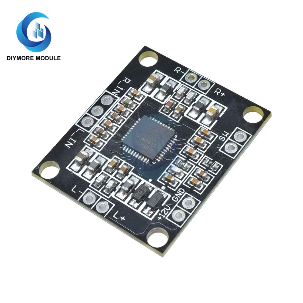 PAM8610 Amplifier Board 15W+15W 2.0 Channel Class D Mini Power Stereo Audio AMP Sound Module for Speakers