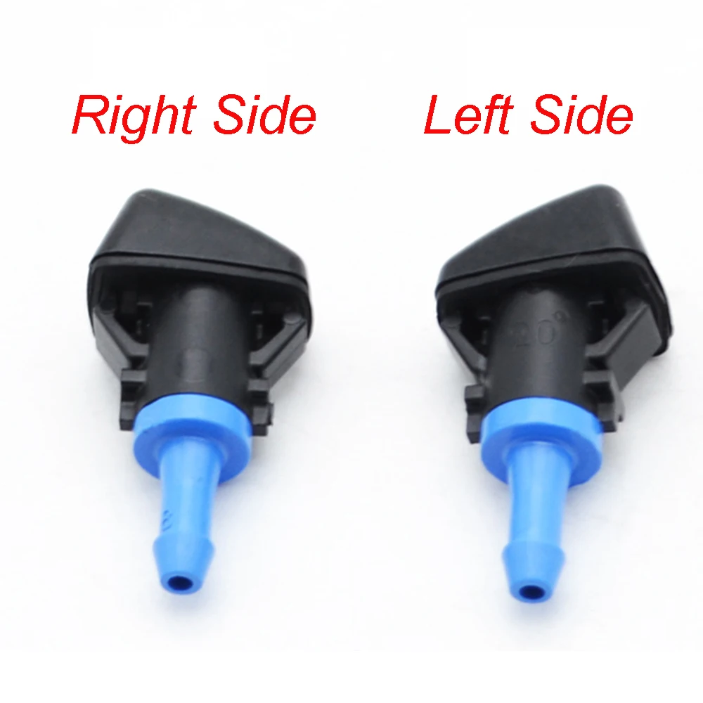 Pair Front Windshield Water Washer Jet Nozzle For Jeep Compass Patriot 2016 2015 2014 2013 2012 2011 2010 2009 2008