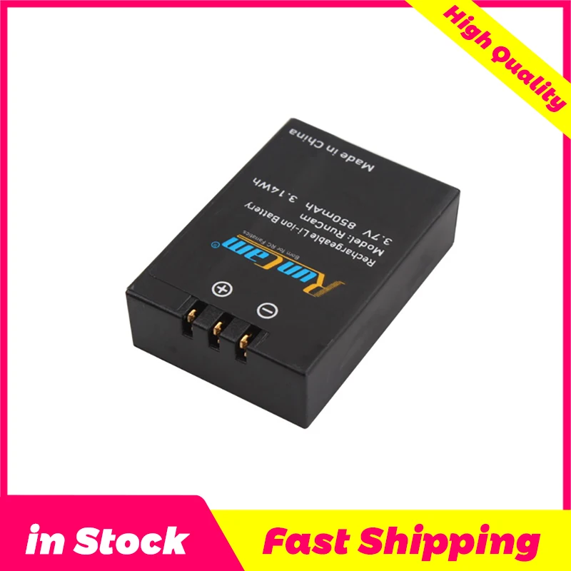 Promocja Runcam 2 3s kamera akcji część zamienna akumulator 3.7V 850mAh akumulator litowo-jonowy RC2-09 zdalnie sterowanych modeli akcesoria
