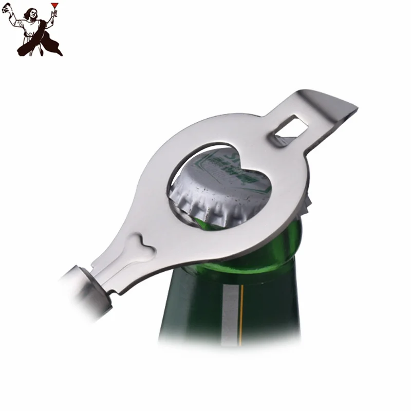 النبيذ البيرة فتاحة الزجاجات المفتاح المهنية زجاجة النبيذ غطاء البيرة فتاحة أدوات البار