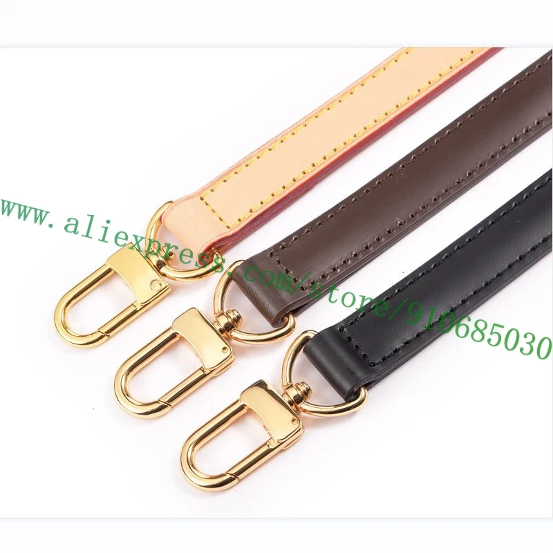 Calfskin Hand Elbow Shoulder Carry Handle Strap For Designer Women Handbag Lady Ne0n0e Bucket Bag Parts Substitute 9 Colors