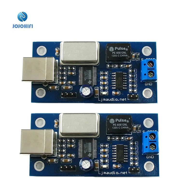 

2PCS PCM2704 USB to S / PDIF USB Sound Card HIFI Class Supports Analog Output Digital SPDIF Output