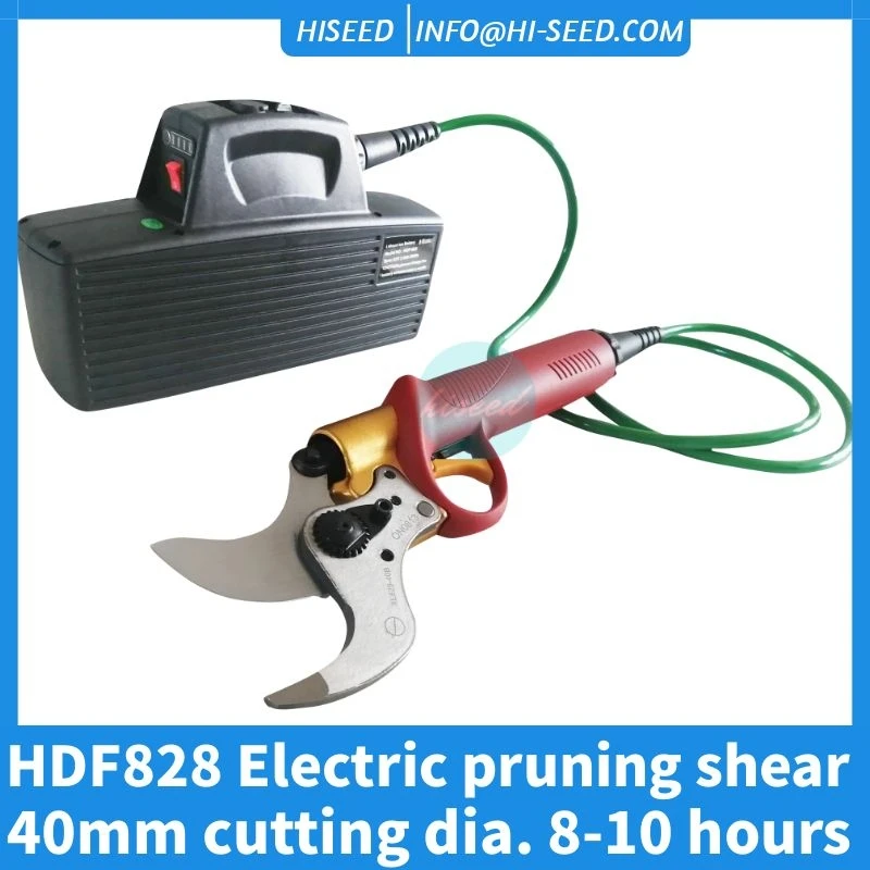 

HDP828 40mm electric pruner, electric pruning shear scissors for pruning ( one complete set )