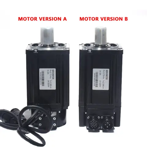 80ST-M02430 220V 750W AC servomotor 2,39NM 3000 RPM 0,75KW servomotor Enfas AC-drift Permanentmagnetmatchad drivenhet 9 best sales servodrivare - №3