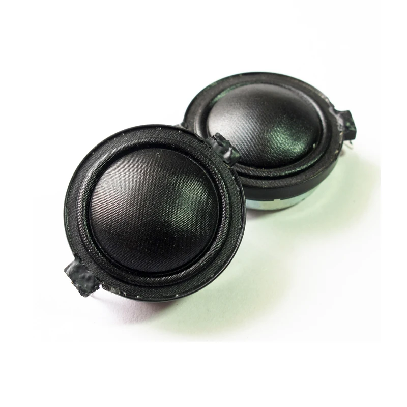 2Pcs 1inch Treble Loudspeaker Strong Neodymium Magnetic Small Tweeter Silk Film Sound Soft And Smooth Speakers