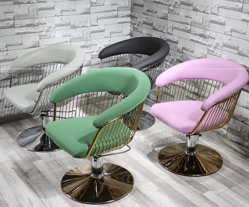 New beauty salon chair, hair salon chair, lifting and rotating barber chair, fashion barber shop, hair salon, special haircut.