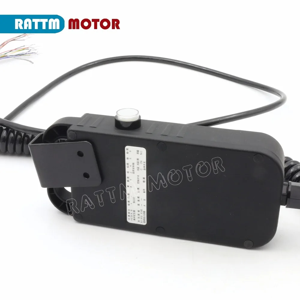 【BR US CZ】 4 Axis CNC Offline Motion Controller DDCS V4.1 + MPG Pendant Handwheel with E-Stop For Lathe Router Machine