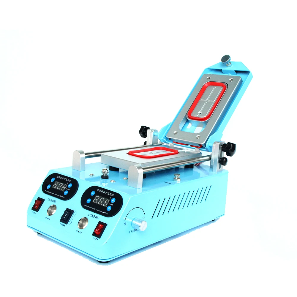 TBK 268 Automatic LCD Bezel Heating Separator Machine for Flat Curved Screen 3 in 1 Power Tool Parts Repair The Phone's Screen