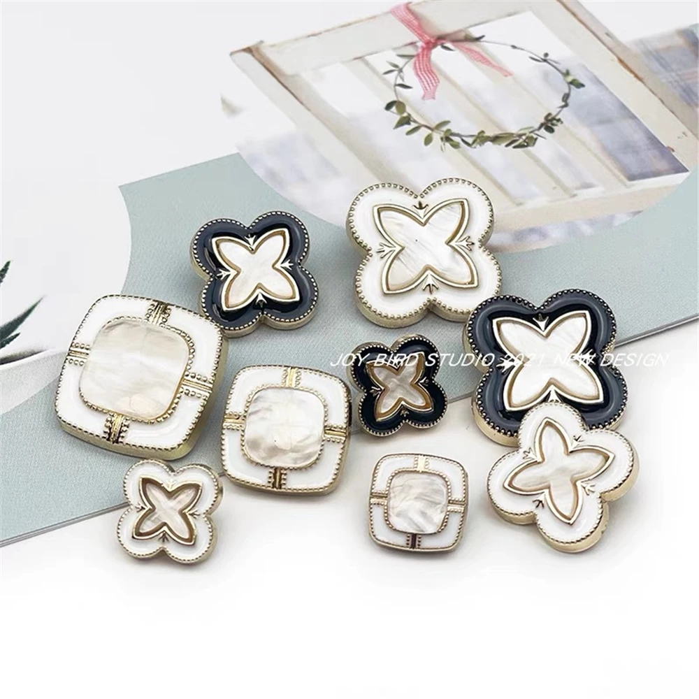 Wholesale Decorative Buttons for Clothing Sewing Supplies and Accessories Luxury Metal Shirt Buttons 15mm Buttons for Needlework