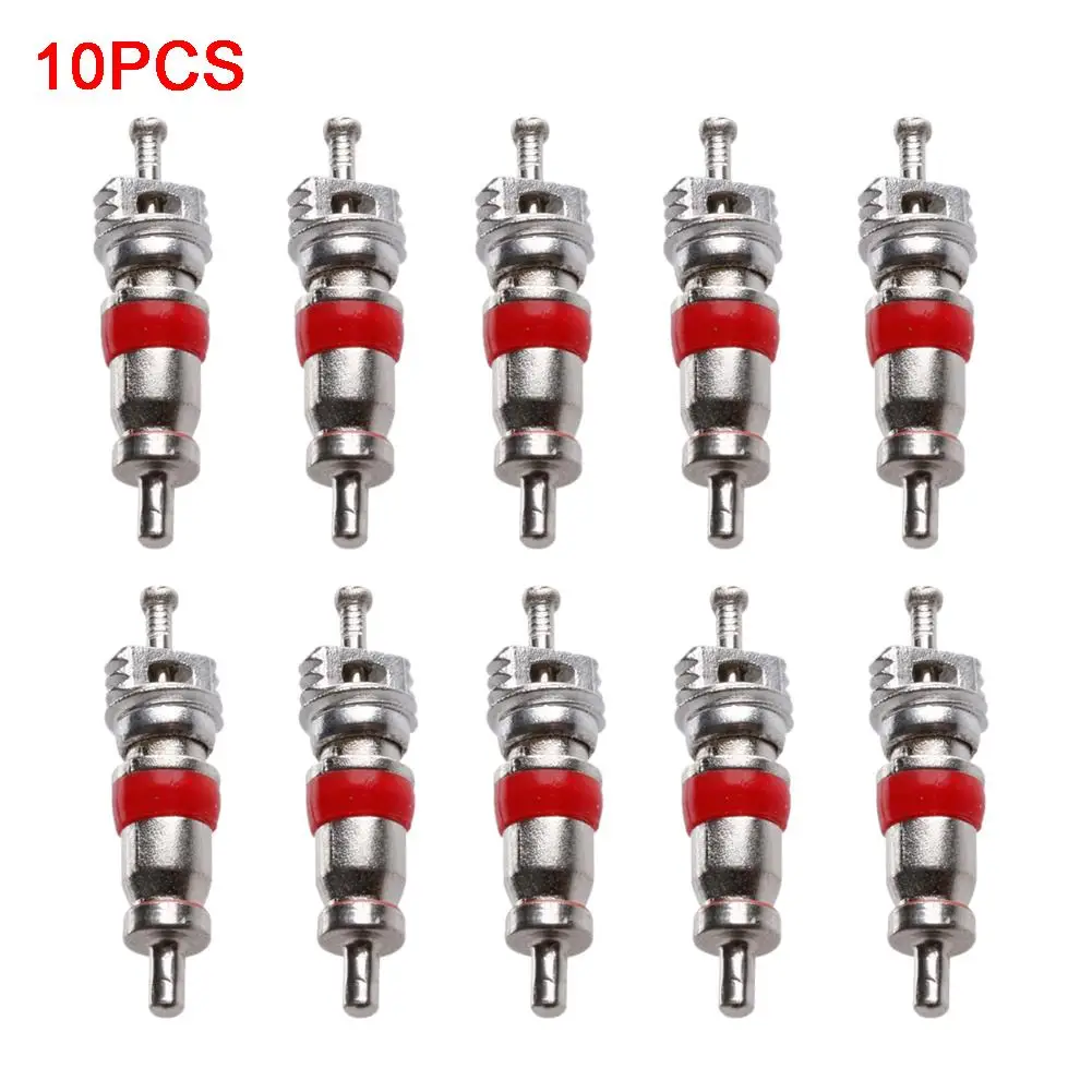 10PCS Bicicleta Carretel Mountain Bike Cobre Bico Bicicleta Pneu 9002 Bonito Boca Válvula Núcleo Para Carro Bicicleta Motocicleta