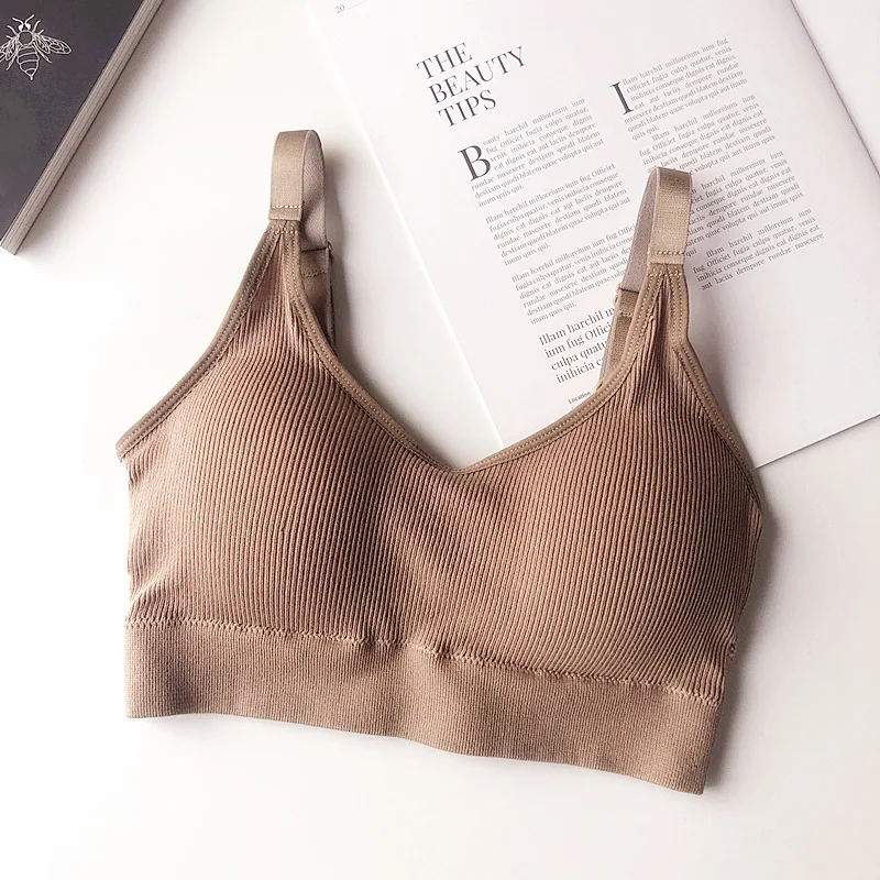 Hot Sale Seamless Brassiere Bras for Women Full Cup Breathable Bralette Wire Free Sleep Bra Tube Top for Sports Bra High Quality