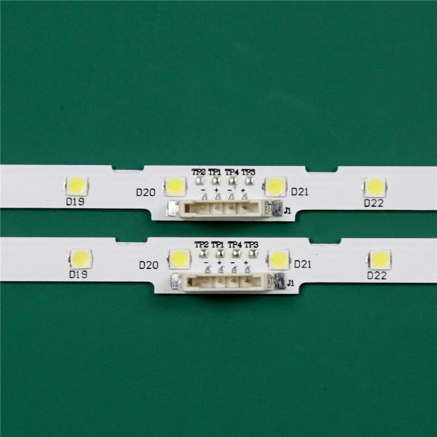 Bandas de LED para TV Samsung, barras de retroiluminación para UE55NU7170, UE55NU7172, UE55NU7105, UE55NU7120, UE55NU7102, UE55NU7140, reglas de