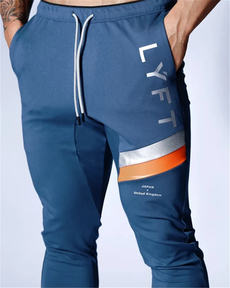 JAPAN & UK LYFT Men Jogging Pants Sport GYM Running Pants Fitness Sweatpants Mens Sportswear Trackpants Workout Trousers