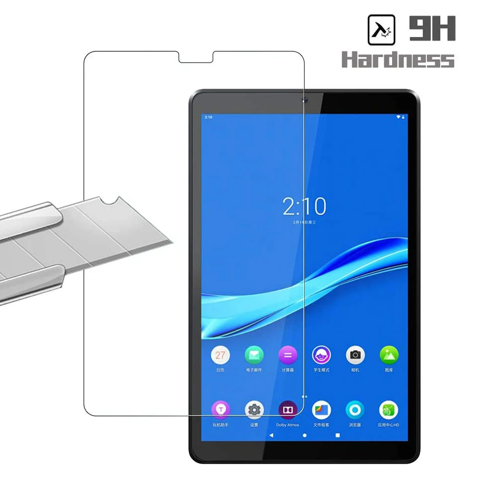 9H กระจกนิรภัยป้องกันหน้าจอสำหรับ Lenovo Tab M10 Plus FHD 10.3นิ้ว TB-X606F X606X ฟรี Clear แท็บเล็ตป้องกันฟิล์ม