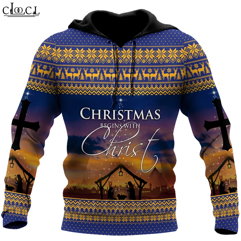 

HX Christian Jesus Catholic 3D Printed Hoodie Men Women Tracksuit Autumn Long Sleeve Pullover Fashion Hoodie Drop Shipping