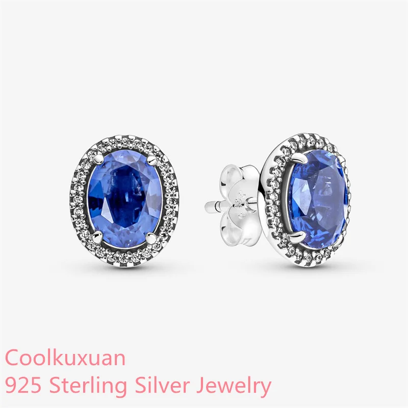 Sparkling Statement Halo Stud Earrings Gift Sterling Silver Jewelry Earrings For Woman Party Jewelry Making