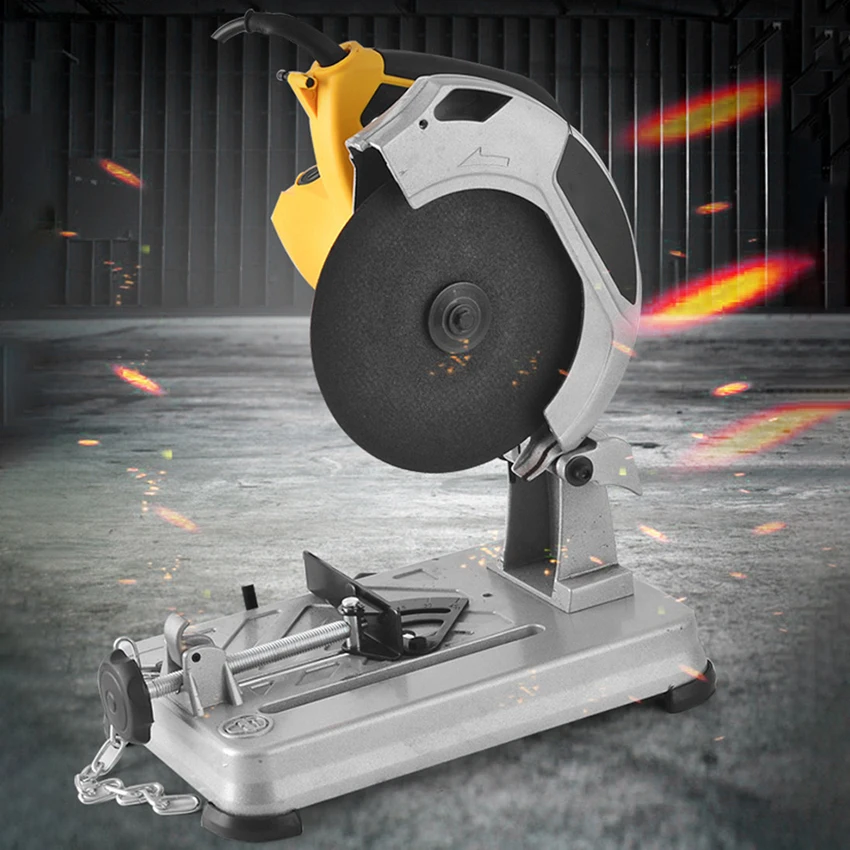 

1200W 7” Electric Circular Saw Hand-Held 185Mm Mitre Saw Adjustable 45 Degree Angle Iron Cutting Machine Power Tools 220V