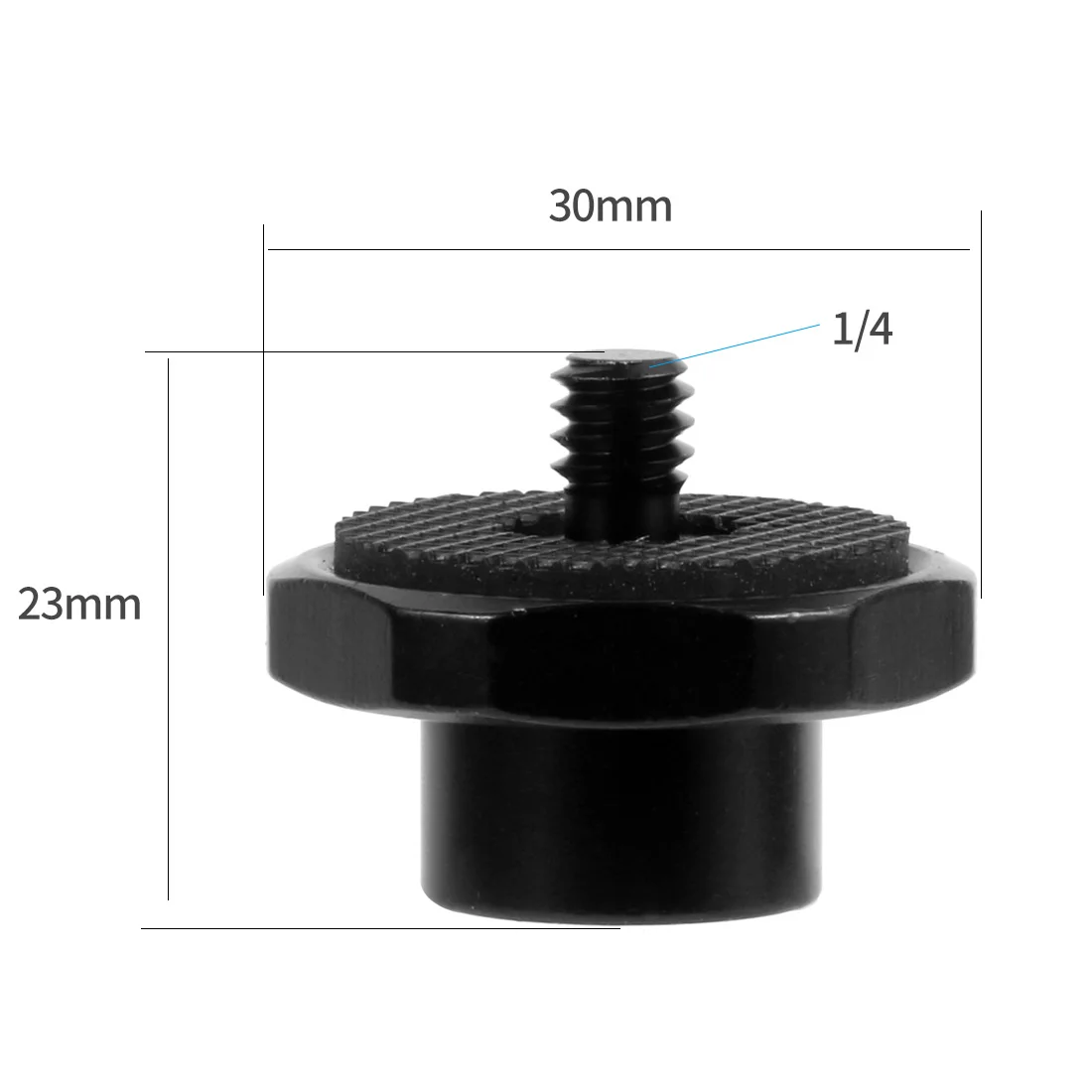 Parafuso sextavado para câmera, acessório de 3/8 "fêmea para 3/8" macho 1/4 "parafuso de metal, adaptador para dslr, tripé, montagem de luz