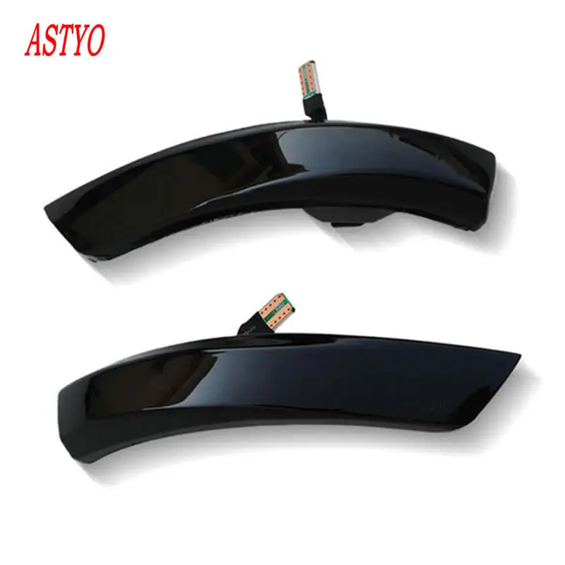 ASTYO for Ford1 Focus 2 3 Mk2 Mk3 2013-18 LED Dynamic Turn Signal Light Side Rearview Mirror Indicator Sequential