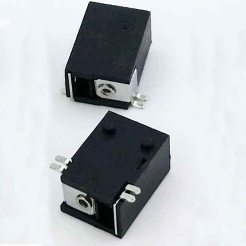 10 шт., Женский Разъем для подключения питания постоянного тока, 4 контакта, DC047