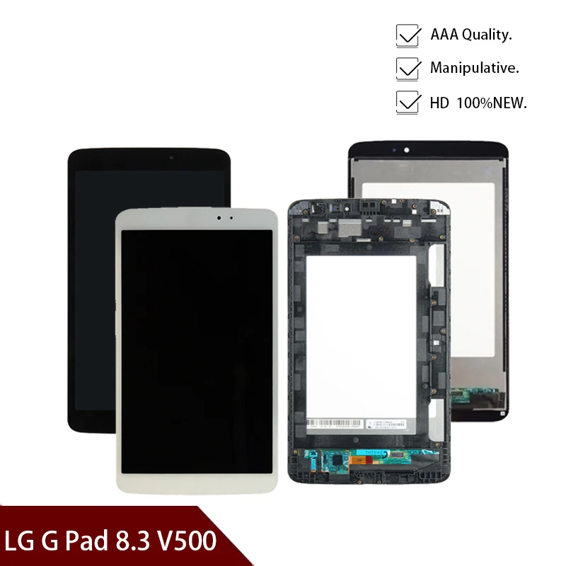 

New For LG G Pad 8.3 V500 LCD Display Touch Screen Digitizer for LG V500 Tablet LCD Display Assembly