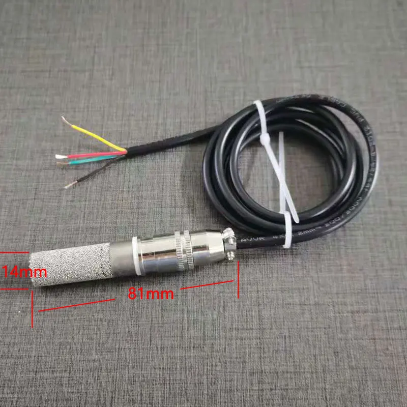 SHT10 SHT11 Verbeterde Versie SHT20 SHT30 SHT31 SHT35 Temperatuur En Vochtigheid Sensor Probe I2C Air Gas Sensor Monitor 1M kabel