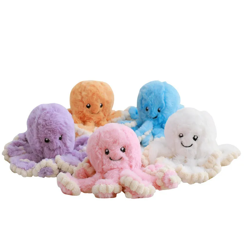 2022 1 pcs Customized Size Octopus Stuffed Plush Toys For Baby Kids Birthday Christmas Children Kid Gifts Cute Tako Dolls