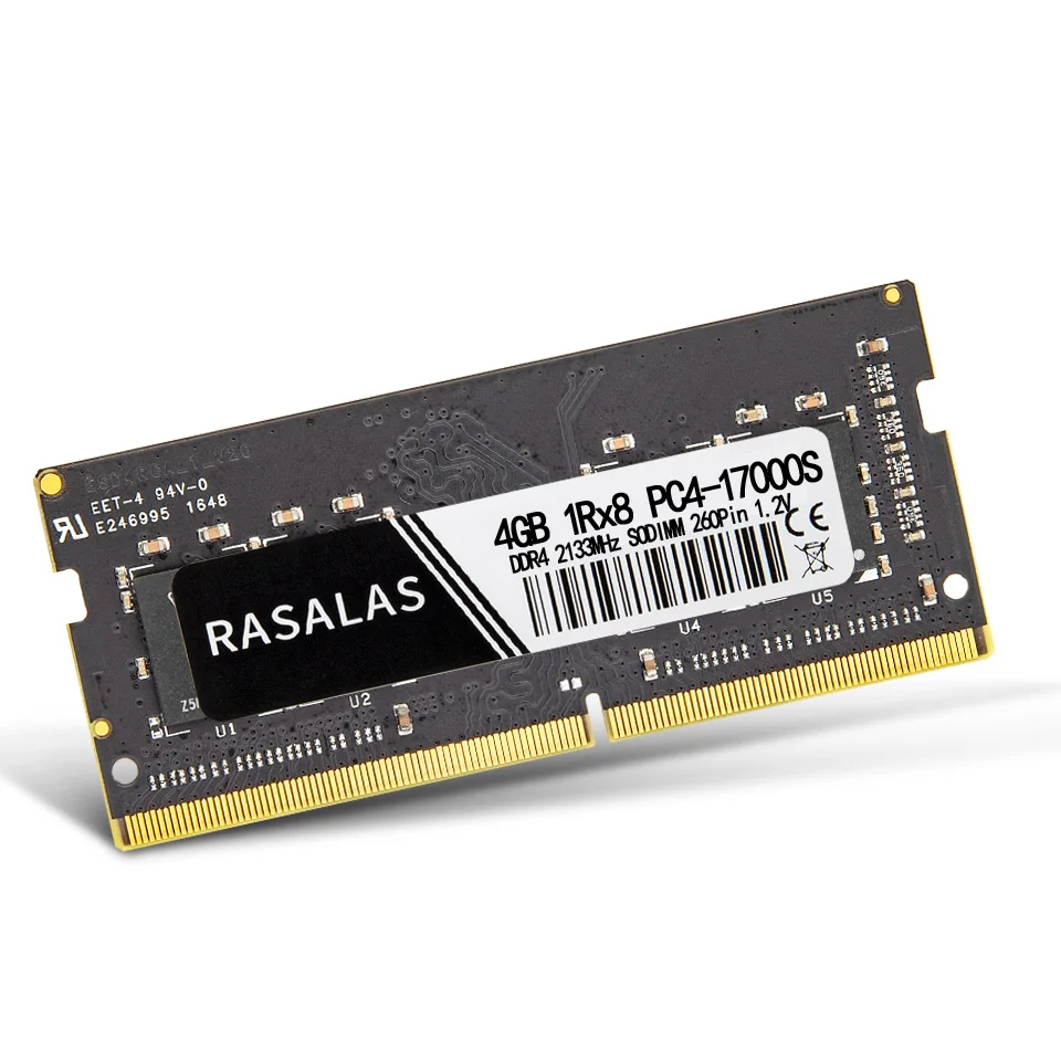 

Rasalas Memoey RAM DDR4 Laptop 1Rx8 17000 19200 21300 SODIMM 260pin 1.2V Notebook Memoria Ram for DDR4 Computer Parts