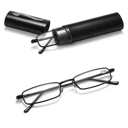 Lunettes de lecture ultra-légères pour hommes et femmes, iboode + 1.0 + 1.5 2.0 2.5, étui à stylo, ordinateur portable, lunettes presbytes HD, nouveau