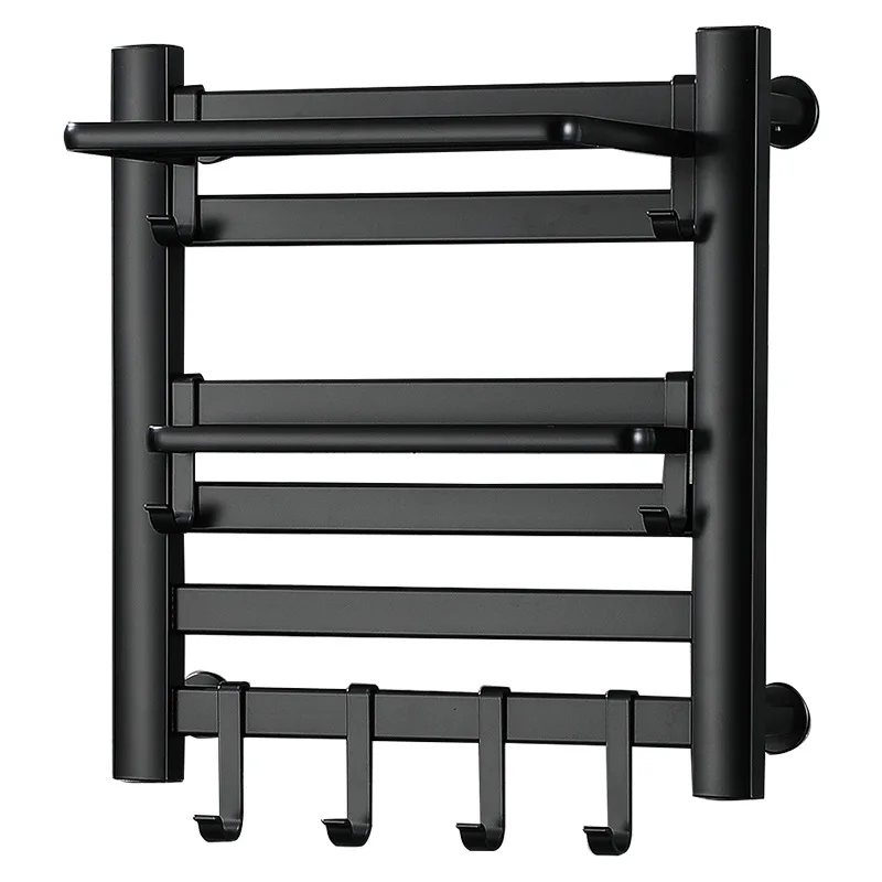 

Multi-use Storage Drying Intelligent Electric Towel Rack Carbon Steel Heating Household Bathroom Towel Holder