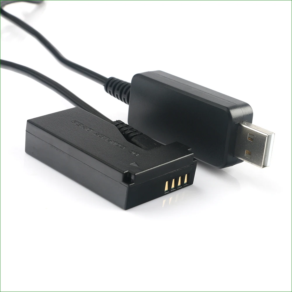 5V USB LP E12 LPE12 ACK-E15 DR-E15 манекен Батарея & DC Мощность банк USB кабель для цифровой однообъективной зеркальной камеры Canon EOS 100D Rebel SL1 поцелуй X7 Мощность выстрел SX70 HS