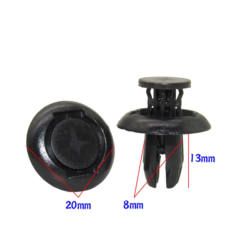 20Pcs Auto Fender Liner Clamp For Mazda Axela CX4 CX5 Atenza Plastic Fasteners Clips
