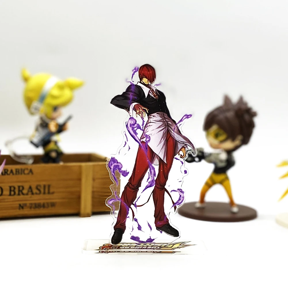 The King Of Fighters Iori Yagami anime toy acrylic standee figurines desk decoration cake topper