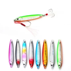 New Jigs Sea Fishing Metal Jig Spoon 10G 15G 20G30G Shore Casting Jigging Fish Sea Bass Fishing Lure Artificial Bait Tackle