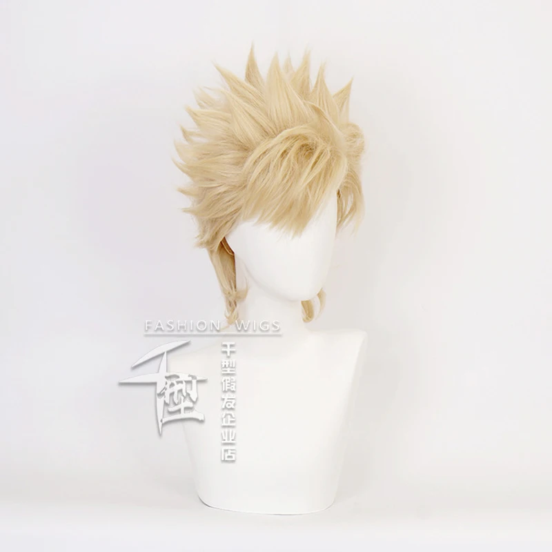 Jojo's Bizarre Adventure Caesar Anthonio Zeppeli Short Wig Cosplay Costume Heat Resistant Synthetic Hair JOJO Men Women Wigs