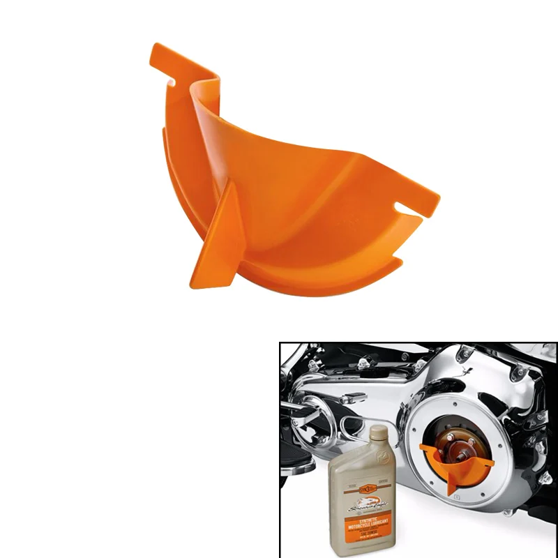 Motorcycle Primary Case Oil Fill Funnel Oil Filter Cover Funnel Set For Harley Touring Dyna Sportster XL Softail Fat Boy FLHT