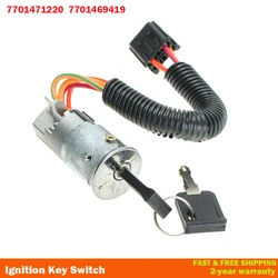 7701469419 77014-69419 Ignition Switch 2 Key For RENAULT CLIO 1998-2005 Megane/Scenic MK1 1996-2003 7701469416