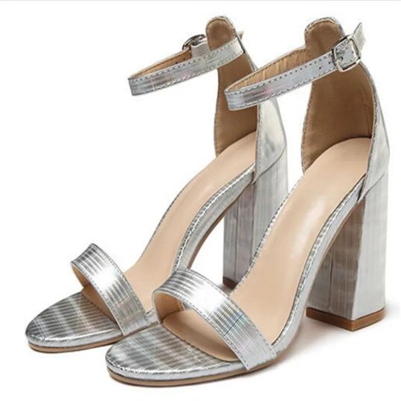 Sexy 2021 High Heels Women Pumps Gold Heels Ladies Shoes Classic Pumps Shoes Women Sandals Buckle Strap Sandals