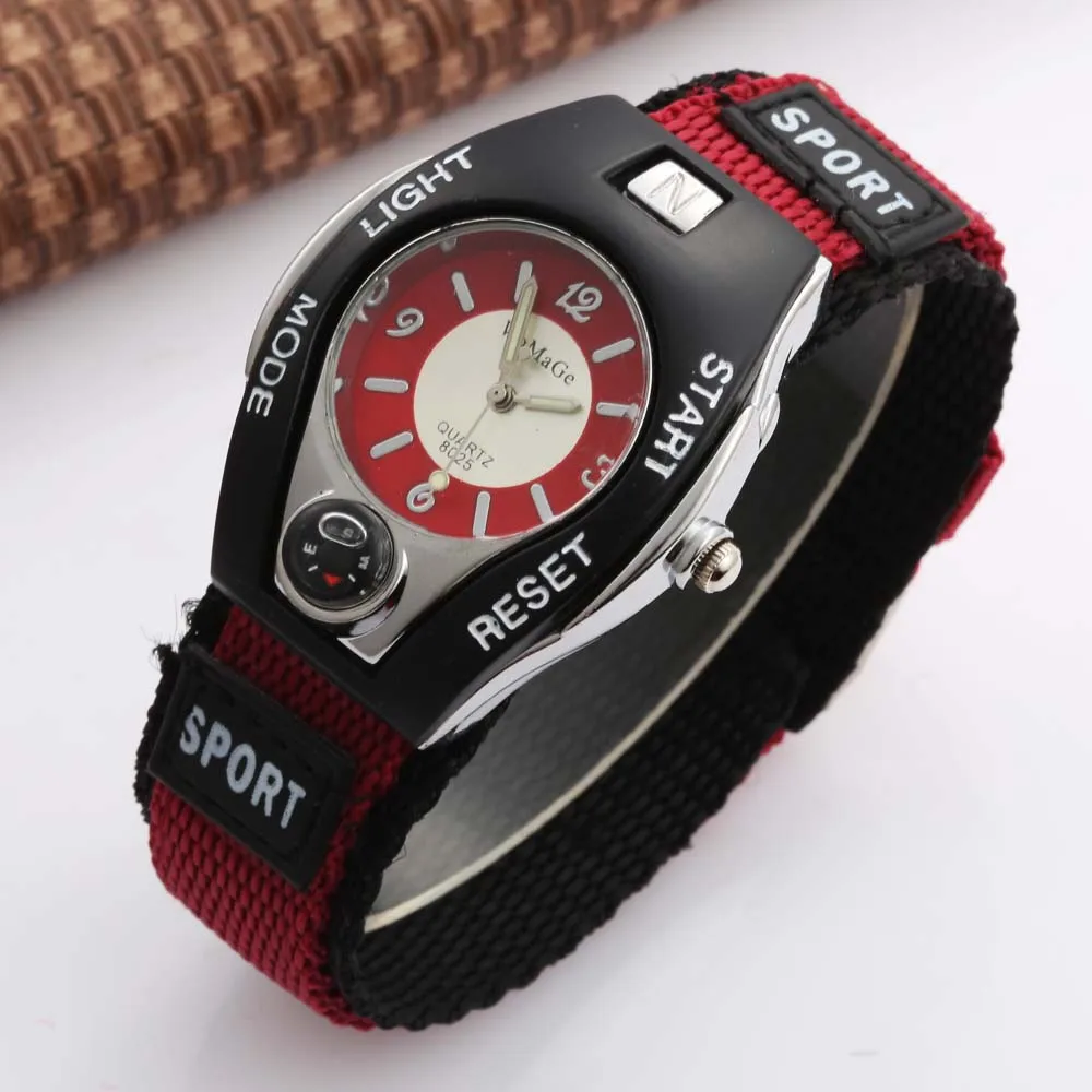 WOMAGE Fashion Children Watches Kids Watches Boys Girls Sports Watches Analog Quartz Canvas Band Watches montre enfant horloge