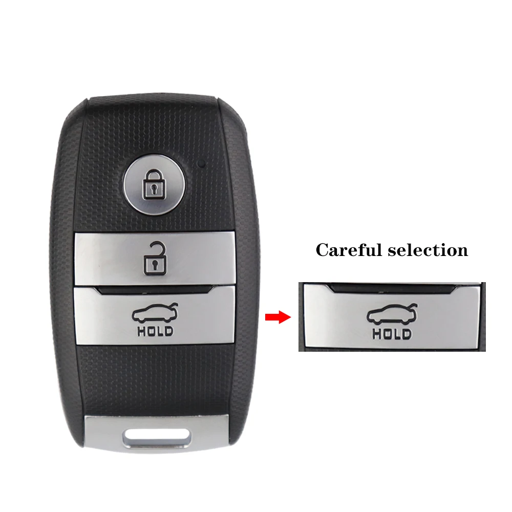 YIQIXIN 3 Button Full Keyless Go Remote Car Key 433Mhz For Kia K5 K4 KX3 Picanto Morning Optima Sportage Sorento 2014 2015 2016