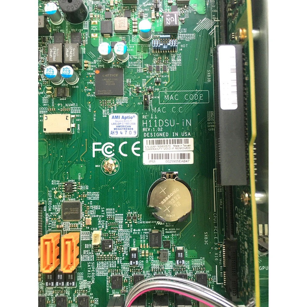 For Supermicro H11DSU-iN Motherboard AMD For Ruilong Server Quasi-system A+ Server 1123US-TN10RT