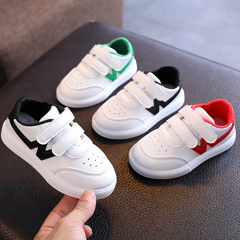 New Fashion High Quality Boys White Toddler Sneaker Children Flat Shoes Casual Baby Kids Baby Girl Shoes Toddler Running Shoes