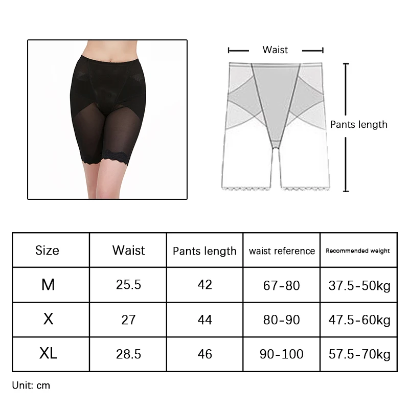 Female Slimming Control Panties Tummy Compression Body Shaper Lace Sexy Underwear Butt Lifter Thigh Shaping Panty Shapewear