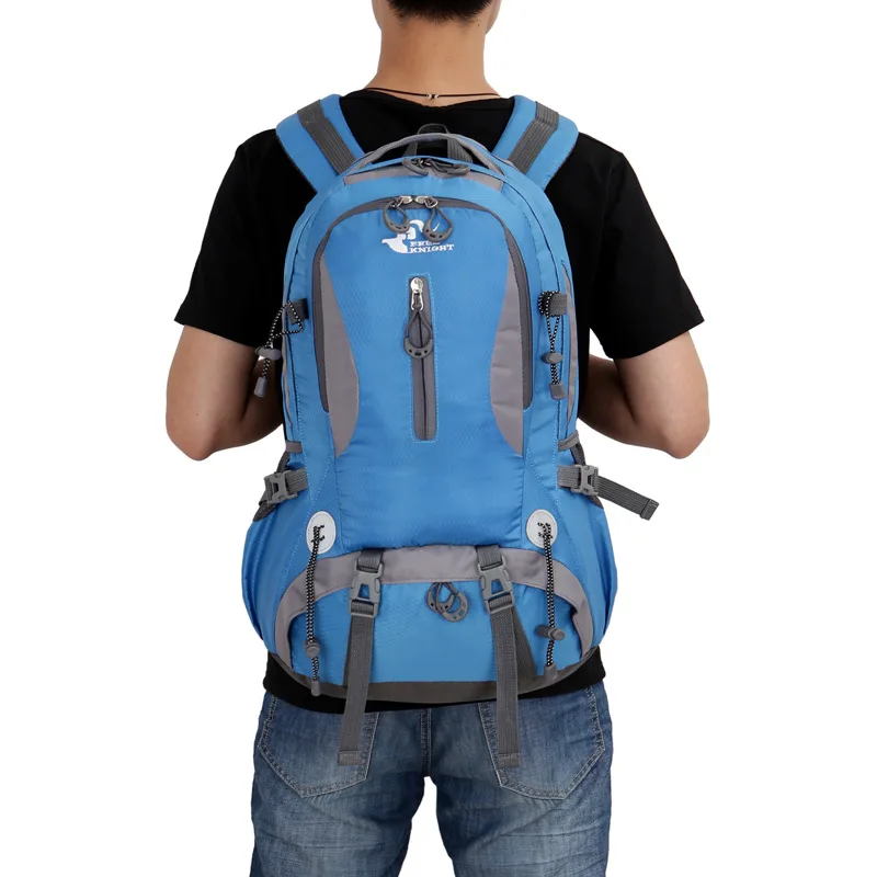 Bolsa de Montañismo al aire libre Trekking escalada deporte bolsa de viaje 7 colores Free Knight 30L Nylon escalada senderismo mochila impermeable