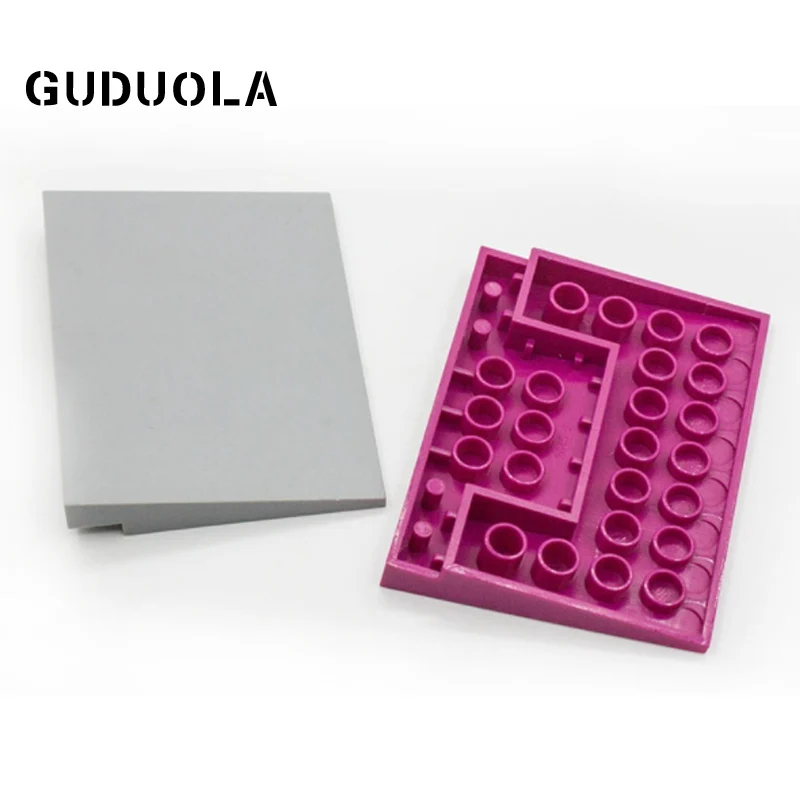 Guduola Slope 6x8 (10°) (4515)MOC Brick Building Block DIY Educational Toys Parts 8pcs/LOT