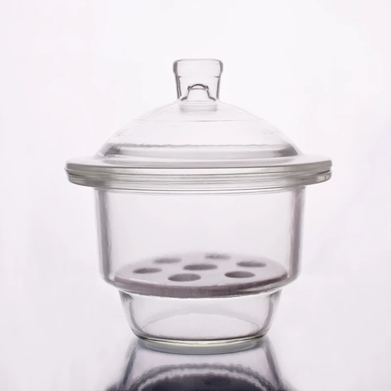 

Desiccator,Clear with porcelain plate,Inner Diameter 100mm/150mm/180mm/210mm/240mm/300mm/350mm/400mm,No. 1351