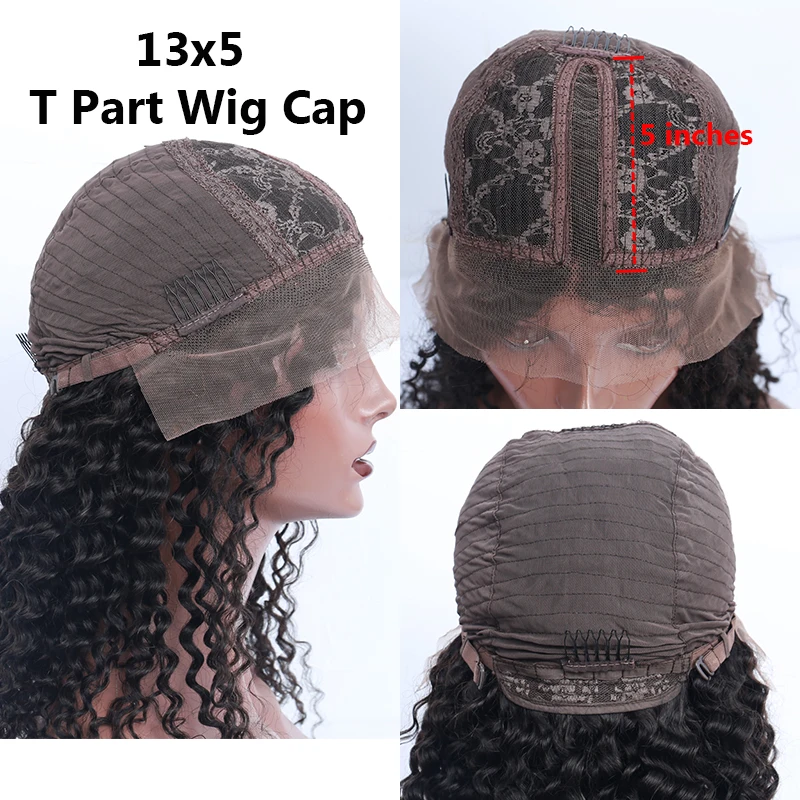 360 Lace Frontal Wig Deep Curly Fake Scalp 250 Density 13X6 Lace Front Human Hair Wigs 30 Inch Full Closure You May Remy U Part